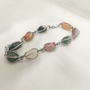 Multicolor Gemstone Bracelet